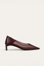 Dear Frances - Pumps - Topo Mesh - Bordeaux