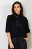 Lisa Yang - Sjaal - Chelsea - Navy / Graphite - BYLOTTE
