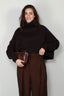 Lisa Yang - Sweater - Cathie - Dark Oak - BYLOTTE