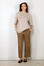 Lisa Yang - Top - Elvina - Sand - BYLOTTE