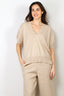 Liya - Top - Pull Flint - Sand - BYLOTTE