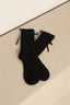 Love Stories - Sokken - Cashmere socks bow - Black - BYLOTTE