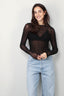 Love Stories - Top - Elle - Black - BYLOTTE