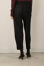 Maria McManus - Broek - Barrel Leg Drawstring Trouser - Black - BYLOTTE