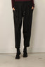 Maria McManus - Broek - Barrel Leg Drawstring Trouser - Black - BYLOTTE