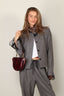 Maria McManus - Jasje - Shrunken Jacket Lace - Charcoal Tweed - BYLOTTE