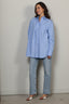 Max Mara - Blouse - Firma - Light Blue - BYLOTTE