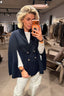 Max Mara - Jas - Agenzia - Midnight Blue - BYLOTTE