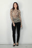 Max Mara - Top - Bis - Camel Leopardo - BYLOTTE