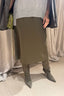 Lisa Yang - Rok - Midi Skirt - Deep Ivy