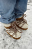 Moon Boot - Boots - Icon Low Shearling - Whisky / Off White - BYLOTTE