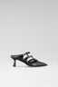 Morobe - Sandalen - Simone 01 - Black Shiny