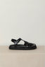 Morobé - sandalen - ERIN 01 - BLACK LEATHER - BYLOTTE