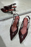 Morobé - Slingback - Dream 02 - Bordo - BYLOTTE