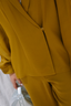 Tibi - Jacket - Eco Acetate Viscose Wrap Shirt Jacket - Mustard