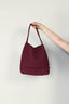 Naghedi - Tas - Nomad Hobo Medium - Bordeaux - BYLOTTE