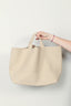 Naghedi - Tas - St Barths large tote - Ecru - BYLOTTE