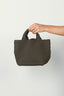 Naghedi - Tas - St Barths mini tote - Olive - BYLOTTE