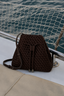 Naghedi - Tas - Gramercy Bucket Bag Medium - Chocolate