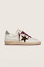 Golden Goose - Sneakers - Ballstar - White / Grey / Horsy / Platinum