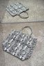 Anine Bing - Tas - Leo Canvas Tote - Python