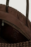 Naghedi - Tas - Jet Setter Small Tote - Chocolate