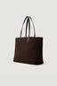 Naghedi - Tas - Jet Setter Small Tote - Chocolate