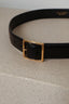 Nili Lotan - Riem - Gabriele - Black - Antique Gold Buckle - BYLOTTE