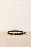 Nili Lotan - Riem - Jane Croc - Black shiny - BYLOTTE