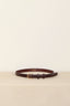 Nili Lotan - Riem - Jane Croc - Dark brown shiny - BYLOTTE