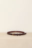 Nili Lotan - Riem - Jane Croc - Dark brown shiny - BYLOTTE