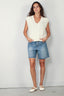 Nili Lotan - Short - Russel - Denim - Summer Wash - BYLOTTE