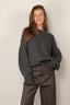 Nili Lotan - Sweater - Donnika - Dark Grey Melange - BYLOTTE