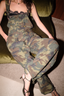 R13 - Overall - Triple Pleat Overall - Green Camo