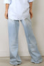 R13 - jeans - DAMON PLEATED WIDE - LENNON BLUE