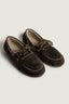 Posa - Loafer - Boat Loafer Alpina - Dark Brown - BYLOTTE