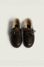 Posa - Loafer - Boat Loafer Brushed Fur Leather - Coffee - BYLOTTE