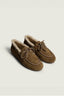 Posa - Loafer - Boat Loafer Brushed Fur Suede - Desert Tan - BYLOTTE