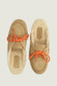 Posa - Loafers - Boat Loafer Mule Fur Suede - Desert Tan - BYLOTTE