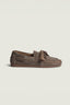Posa - Loafers - Boat Loafer Fringe Brushed - Drizzle
