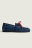 Posa - Loafers - Boat Loafer Brushed Denim - Dark Blue