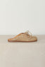 Posa - Loafers - Boat Loafer Mule Suede - Tan