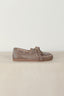 Posa - Loafers - Boat Loafer Fringe Brushed - Drizzle