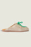 Posa - Loafers - Boat Loafer Mule Suede - Light Taupe