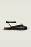 Posa - Ballerina's - Vita Ballerina Mule Leather - Black