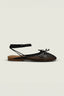 Posa - Ballerina's - Vita Ballerina Mule Mesh - Black