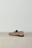 Posa - Loafers - Penny Loafer Wrinkle Suede - Drizzle