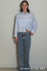 BYLOTTE Studios - Blouse - Olivia Shirt - Blue / White striped