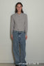 BYLOTTE Studios - Vest - June Cardigan - Grey Melange