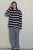 BYLOTTE Studios - Top - Lily Longsleeve - Navy / White / Bordeaux